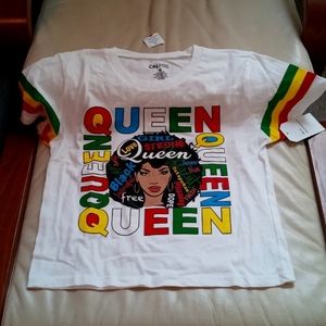 Short sleeve QUEEN On Fire T shirt